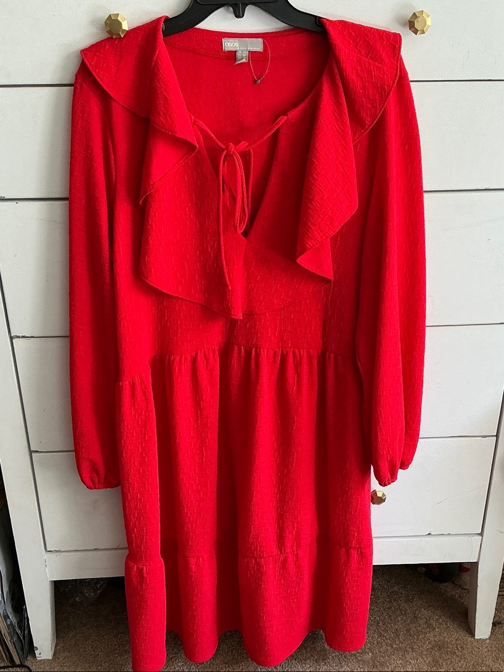 ASOS Women's Ruffle-Tie Dress